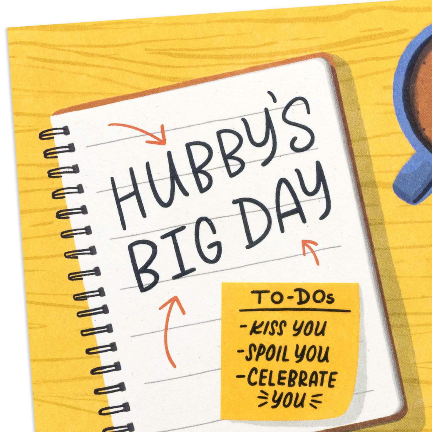 To-Do List for Husband Birthday Card Card Front Detail image number 4