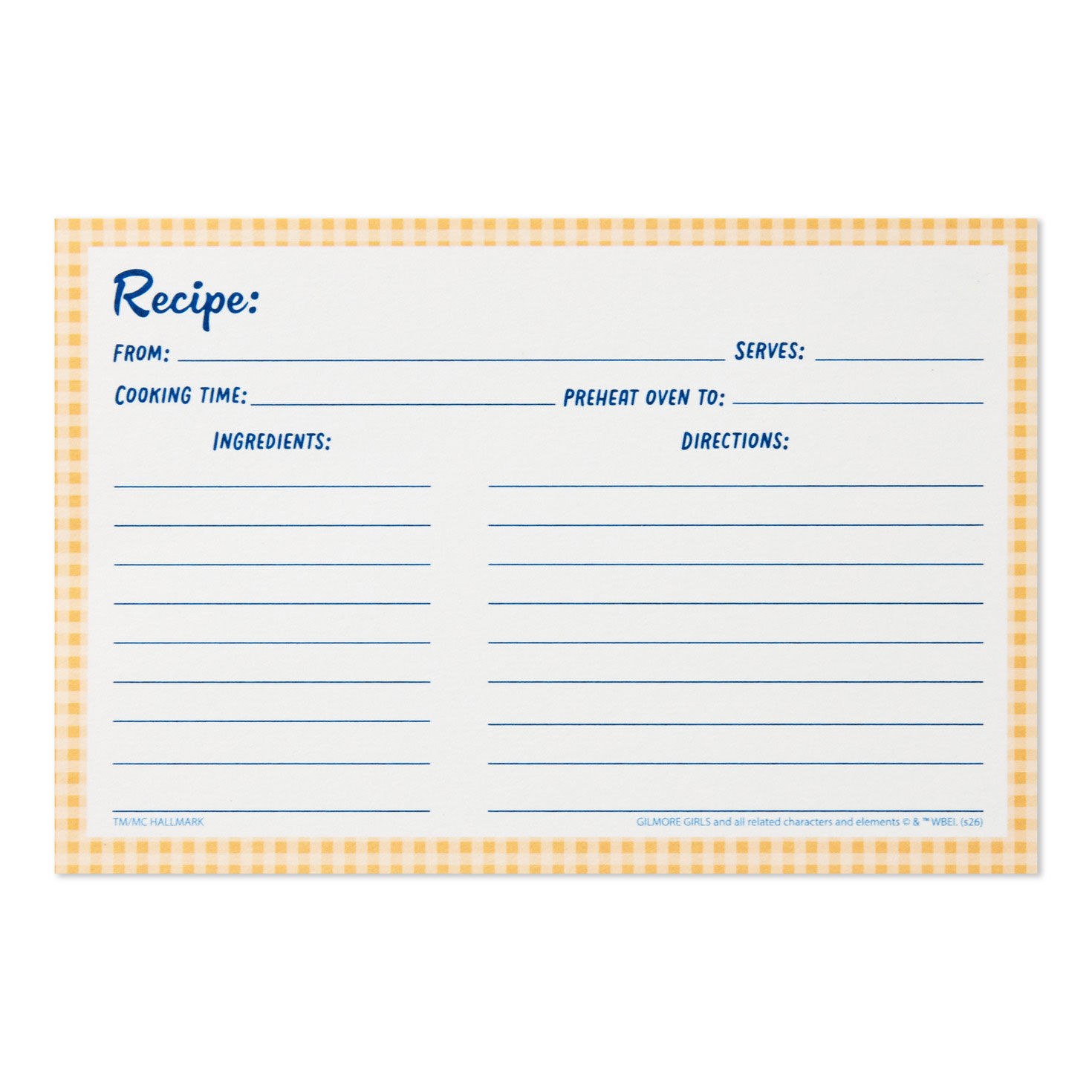 Gilmore Girls Dragonfly Inn Recipe Cards in Box  image number 5