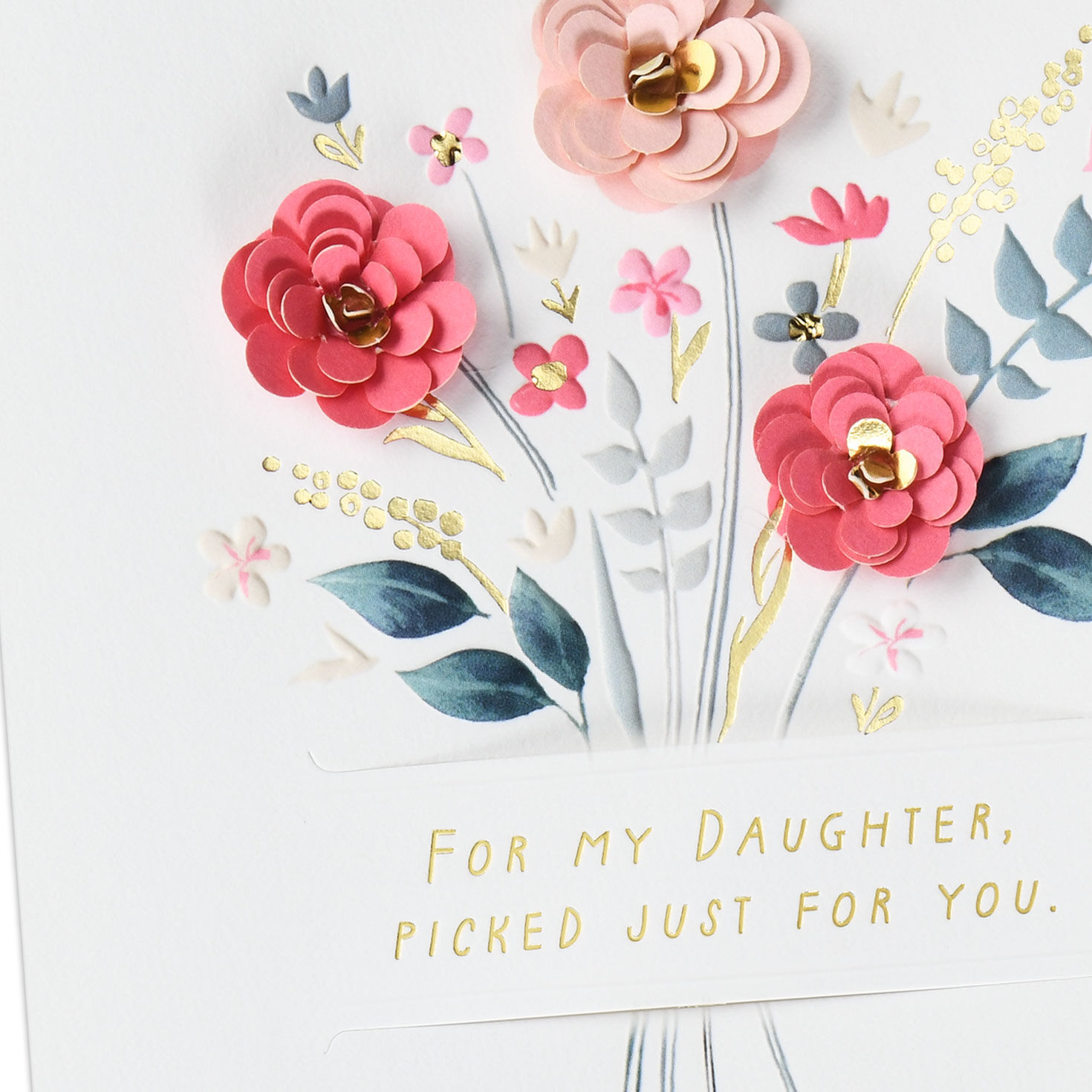 Picked Just for You Birthday Card for Daughter, , large image number 4
