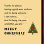 Someone I Can Turn to Christmas Card for Uncle, , large image number 2