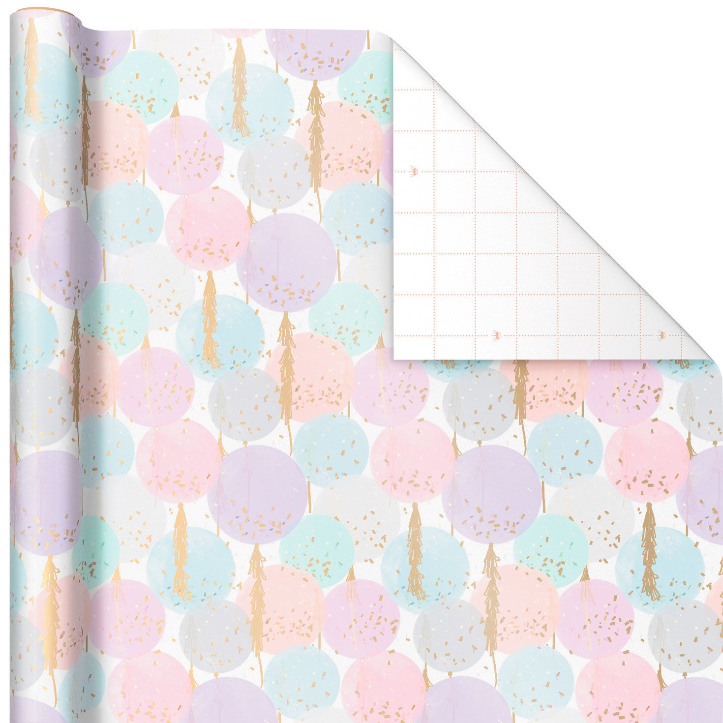 Modern Muted 3-Pack Wrapping Paper, 55 sq. ft. total for only USD 16.99 | Hallmark