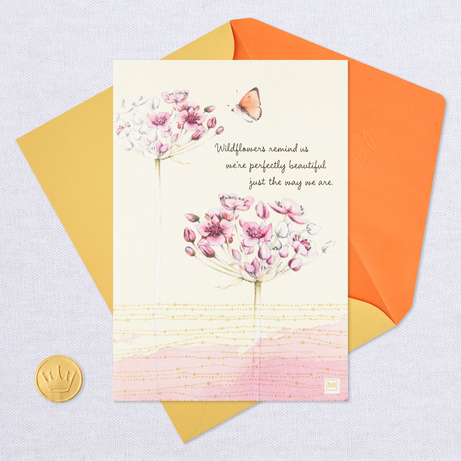 Marjolein Bastin Wildflowers Just Be You Birthday Card, , large image number 5