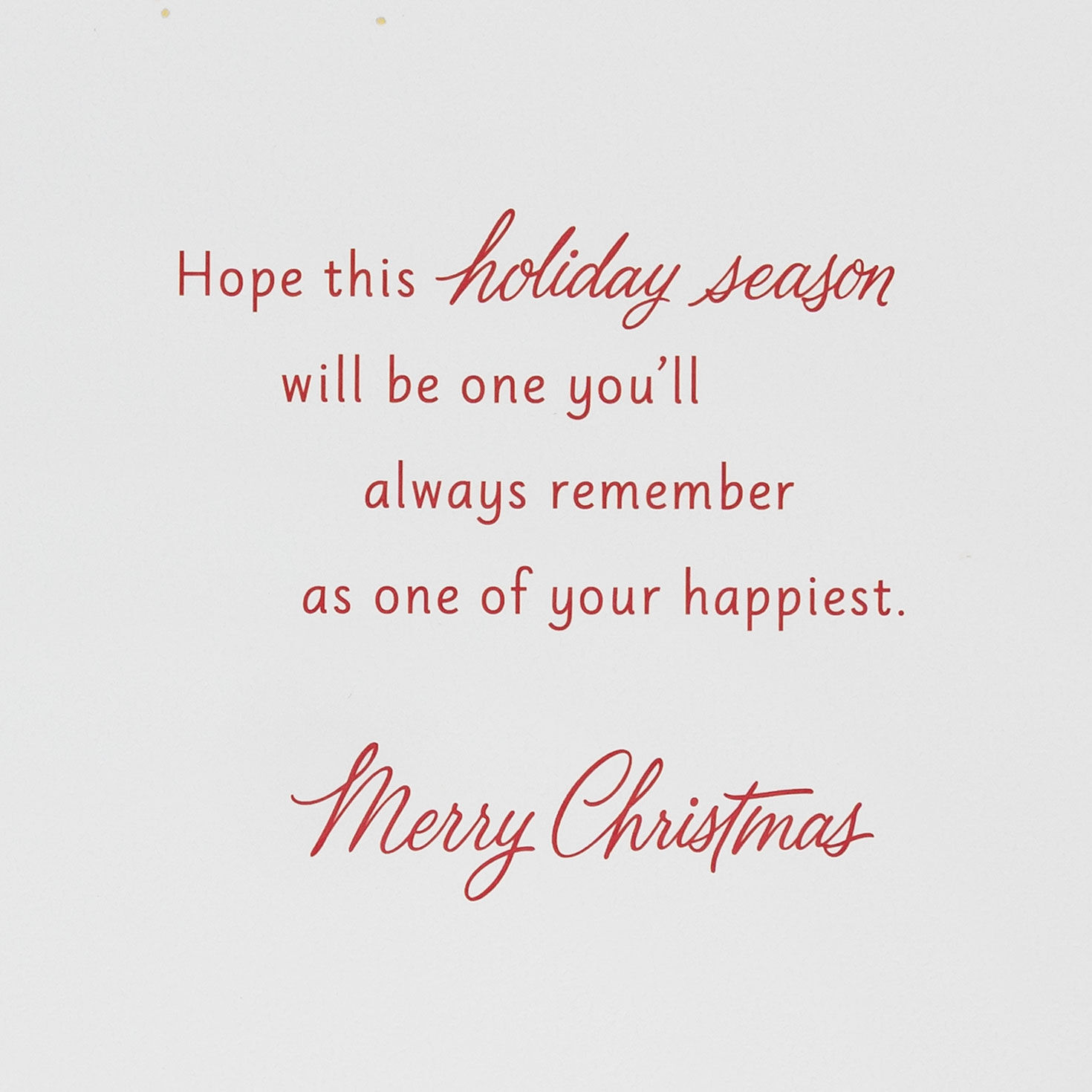Ornaments with Gold Tassel Meaningful Christmas Card Sentiment image number 3