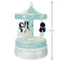Playful Penguins on Carousel Musical Ornament With Light and Motion, , large image number 3