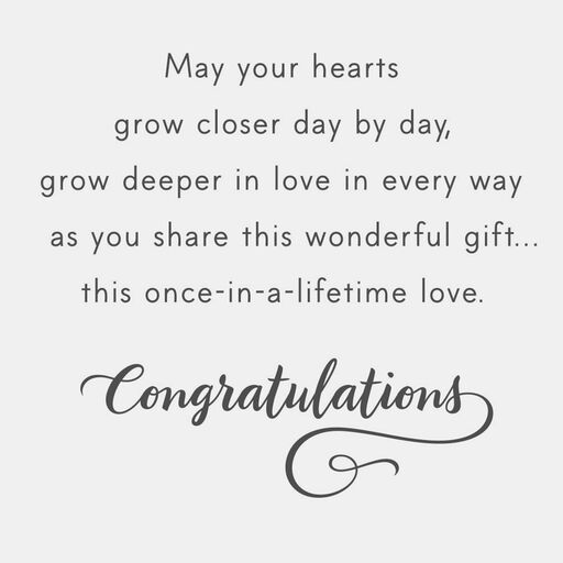 Two Hearts, One Love Wedding Shower Card, 