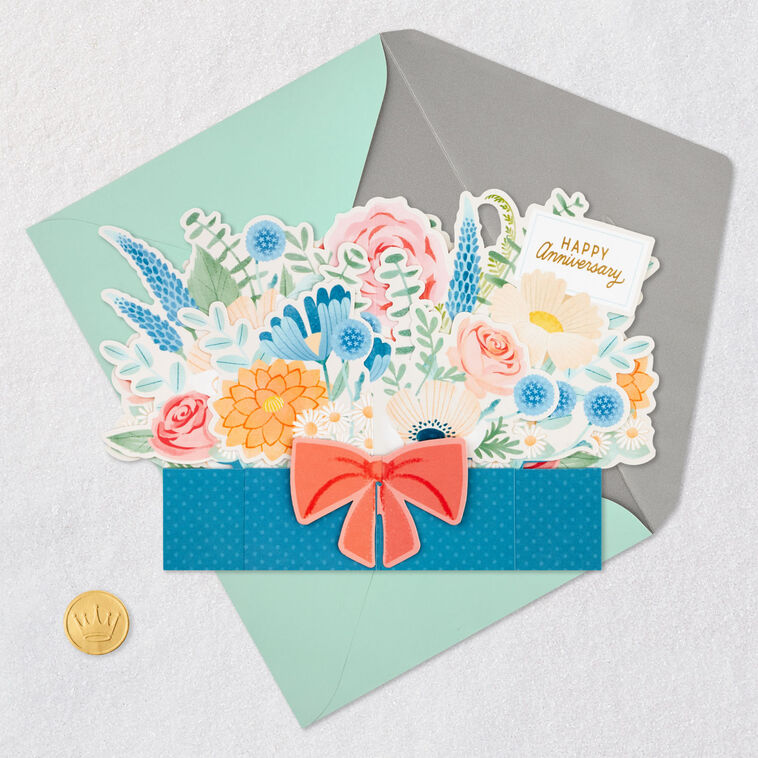 Love Is the Greatest Gift 3D Pop-Up Anniversary Card, , large image number 5