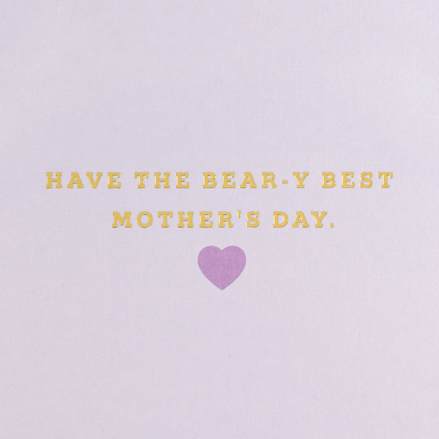 Panda Bear With Hearts Paper Craft Mother's Day Card Sentiment image number 2