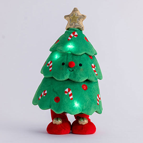 Happy Dancing Tree Musical Plush With Light and Motion, 10"