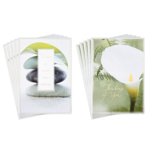 Nature Photos Assorted Sympathy Cards, Pack of 10, 