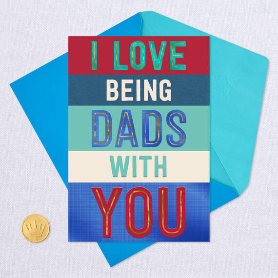 I Love Being Dads With You Father's Day Card, , large image number 5