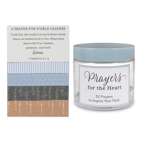 DaySpring Prayers for the Heart Jar With 52 Prayer Cards, , large image number 1
