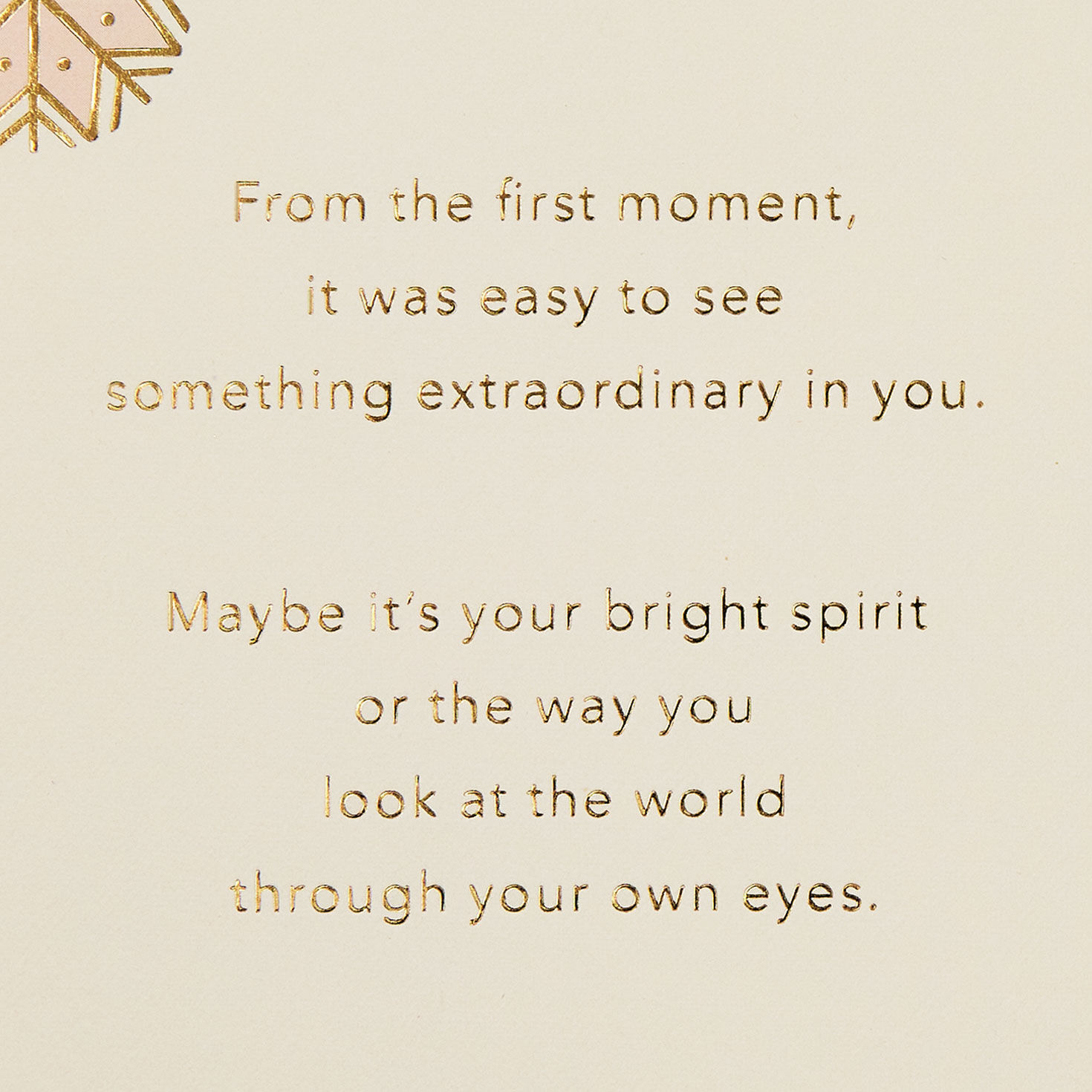 Daughter Christmas Card With Snowflake Ornament Sentiment image number 2