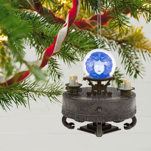 Disney The Haunted Mansion Collection Madame Leota Ornament With Light and Sound, 
