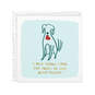 Dog Carrying a Heart Sympathy Card for Loss of Pet, , large image number 1