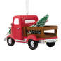 Signature Red Truck With Tree Hallmark Ornament, , large image number 2