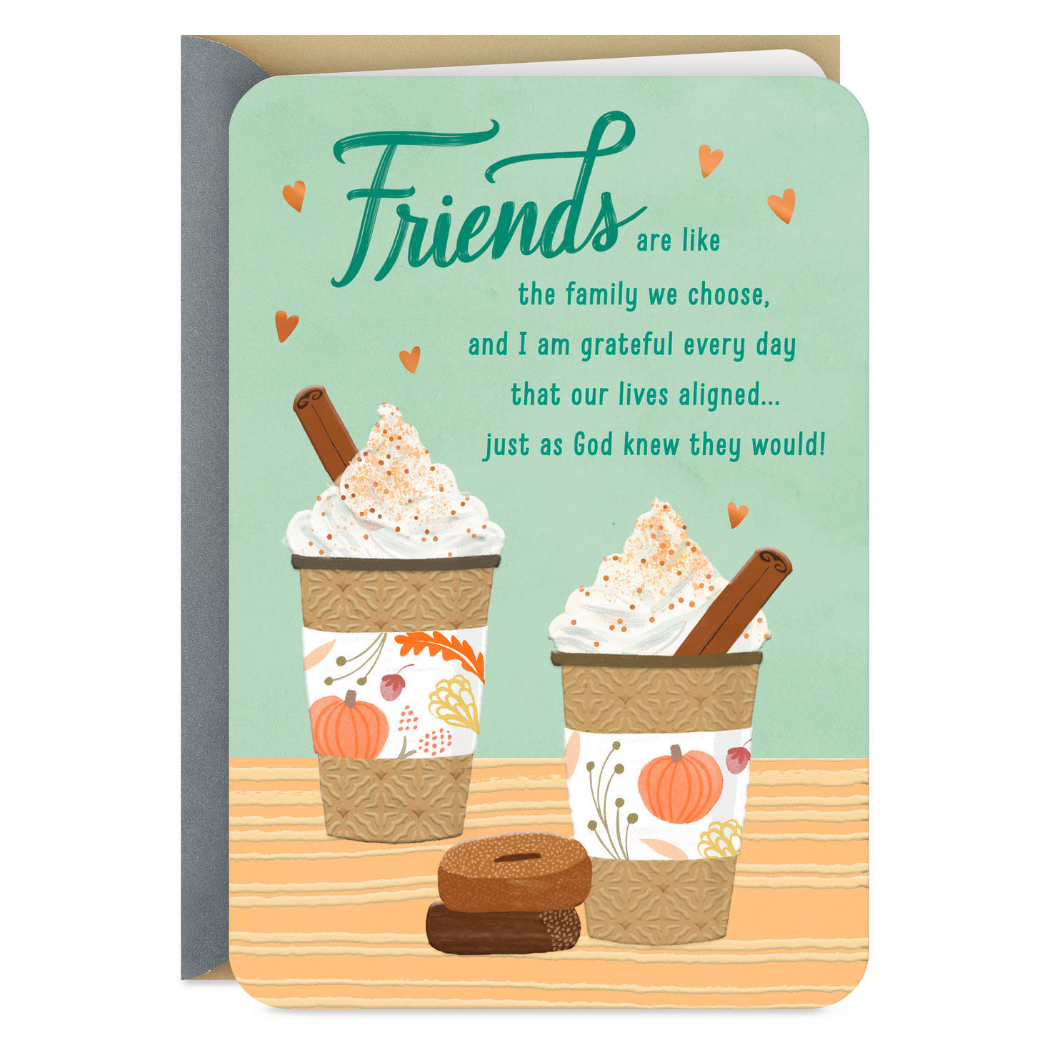 Friends Are Like Family We Choose Religious Thanksgiving Card for only USD 3.99 | Hallmark