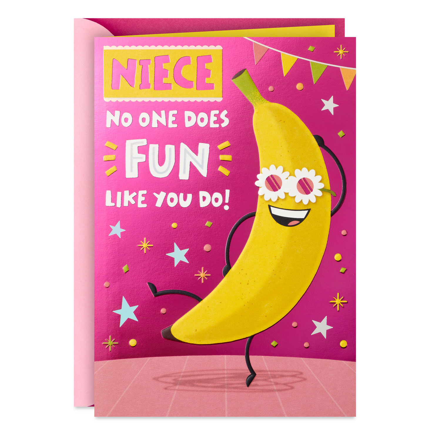 Silly Banana Birthday Card for Niece