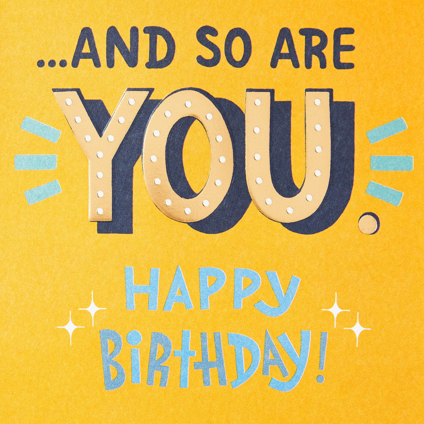 Bold Lettering Birthday Card for Boy Sentiment image number 2