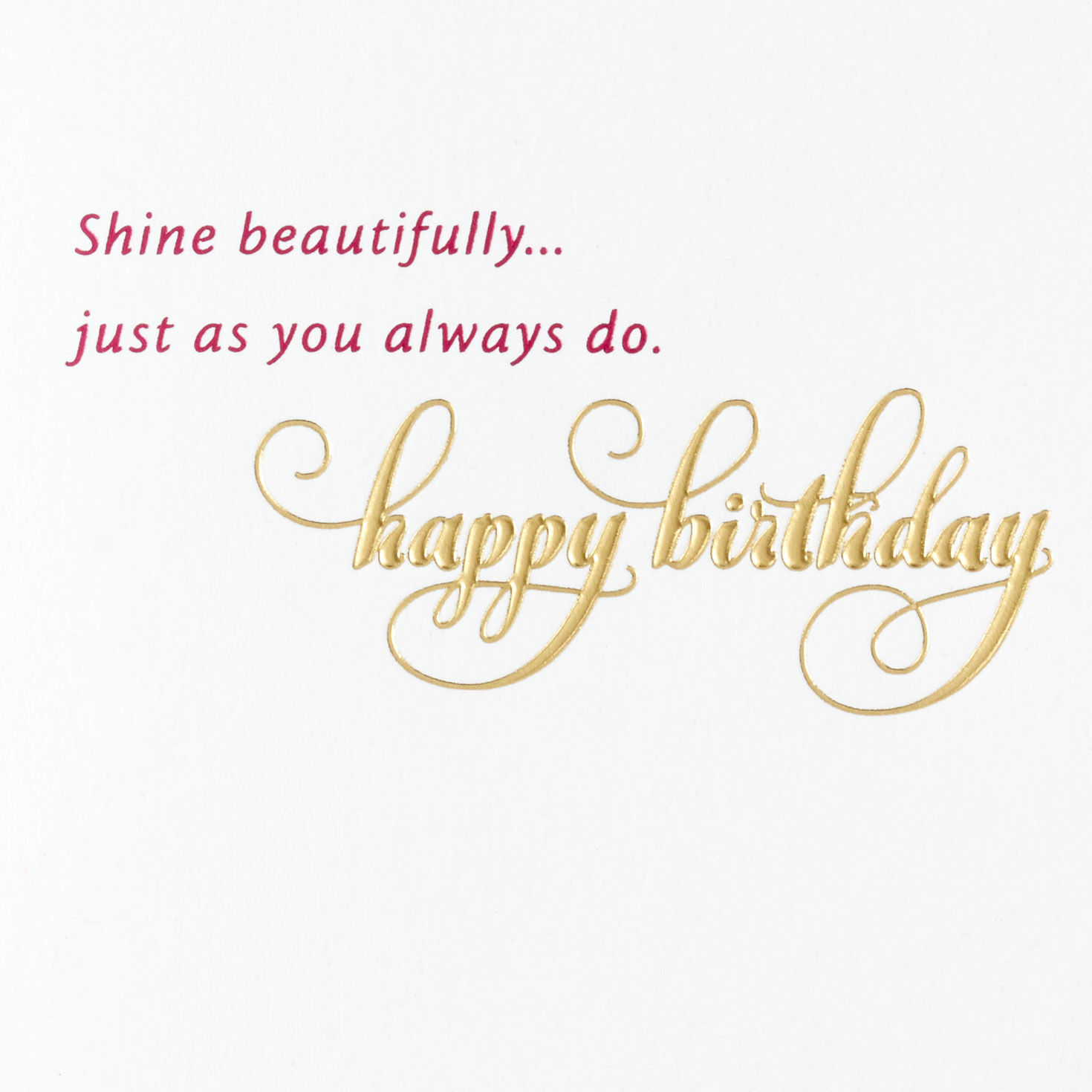 Shine Beautifully Birthday Card for Granddaughter, , large image number 2