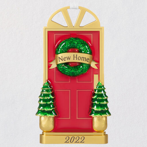 New Home 2022 Metal Ornament, 