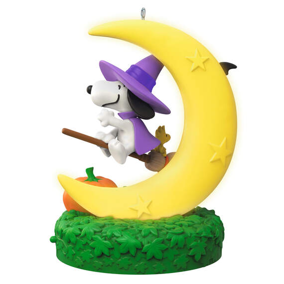The Peanuts® Gang Snoopy's Moonlit Mischief Musical Ornament With Light, , large image number 6