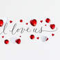I Love Us Sparkly Hearts Valentine's Day Card, , large image number 4