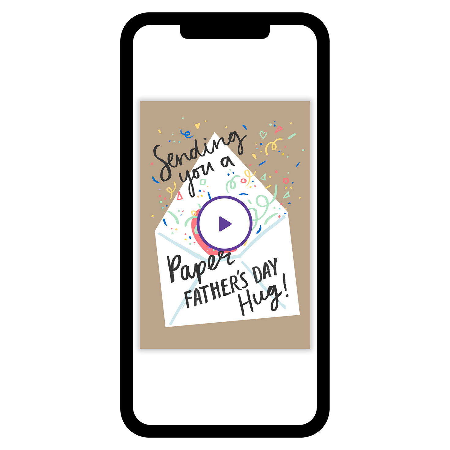 Paper Hug Father's Day eCard