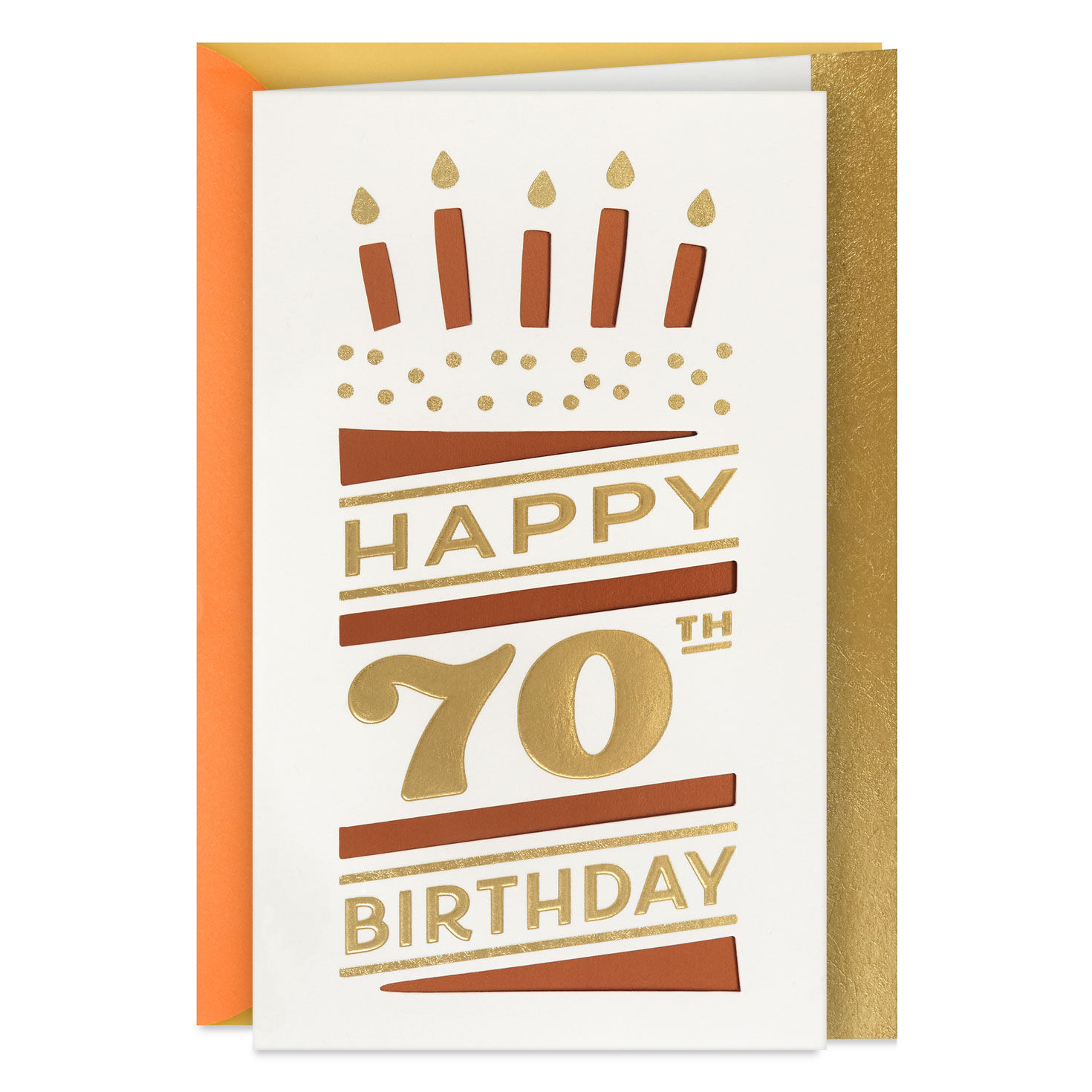 Enjoy All the Good Things 70th Birthday Card
