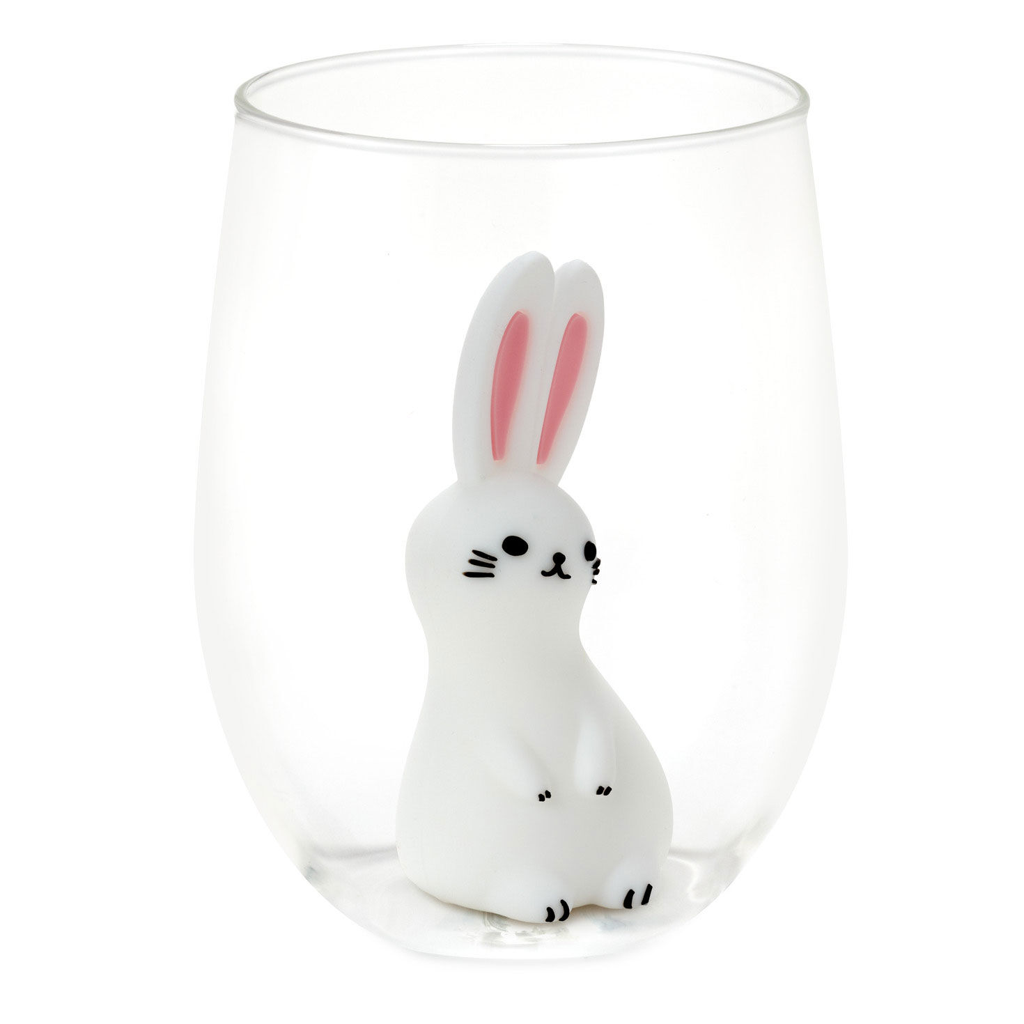 Charmers White Bunny Silicone Charm, 2.6" H, , large image number 3