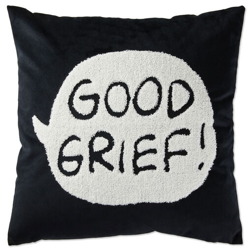 Peanuts® Charlie Brown Good Grief! Throw Pillow, 16x16, 