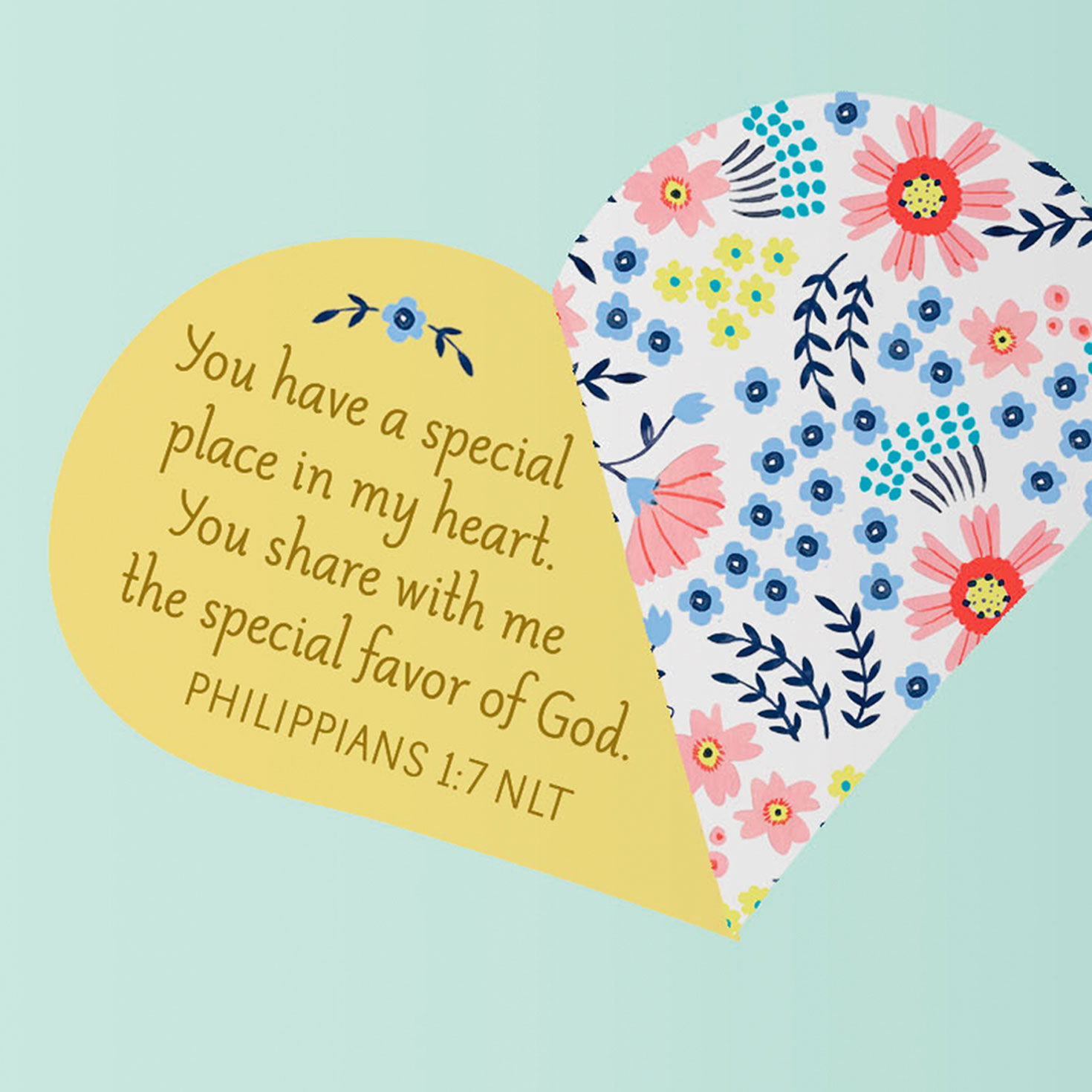 Floral Butterfly Religious Easter Card for Sister scripture image number 3