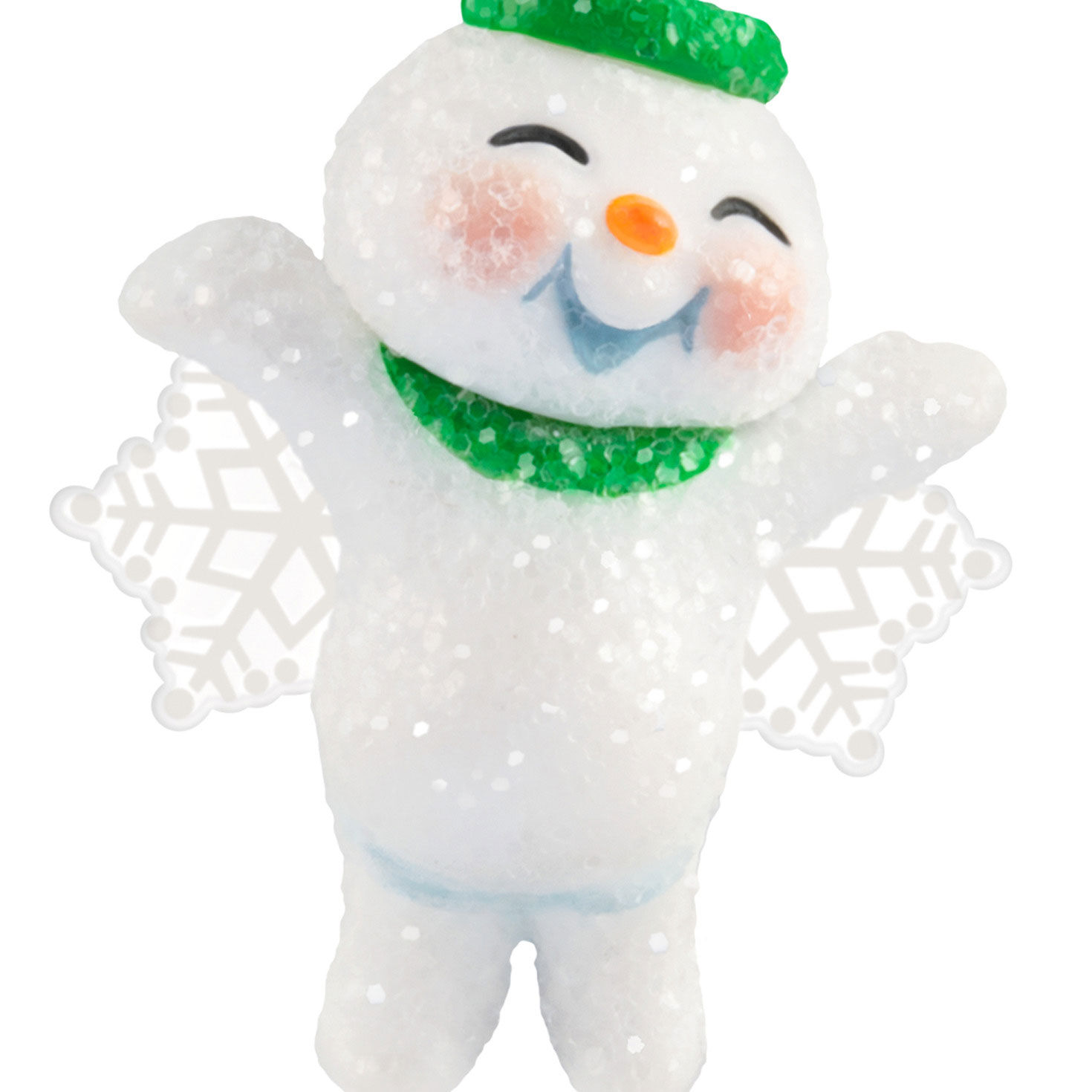 Set of 3 Angel Snowmen Keepsake Ornaments  image number 5