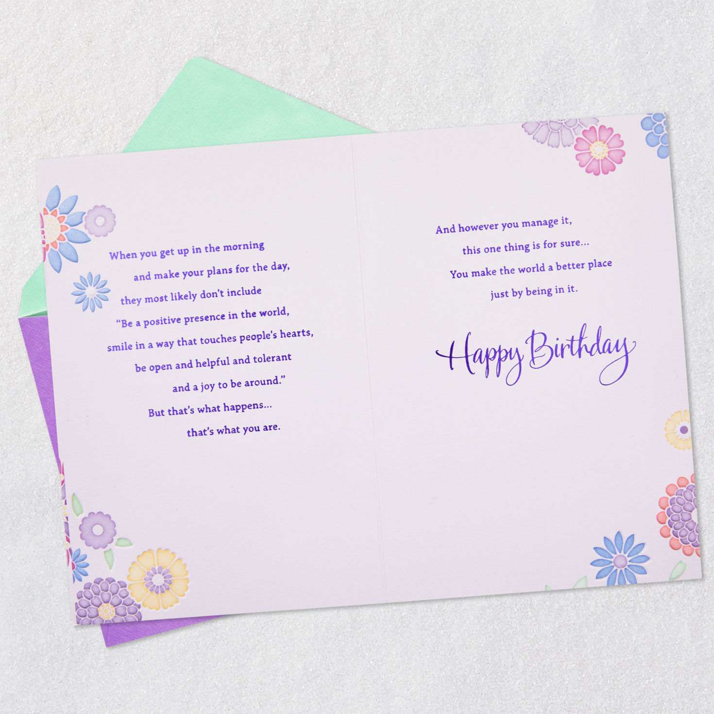You Make the World Better Birthday Card for Friend for only USD 5.59 | Hallmark