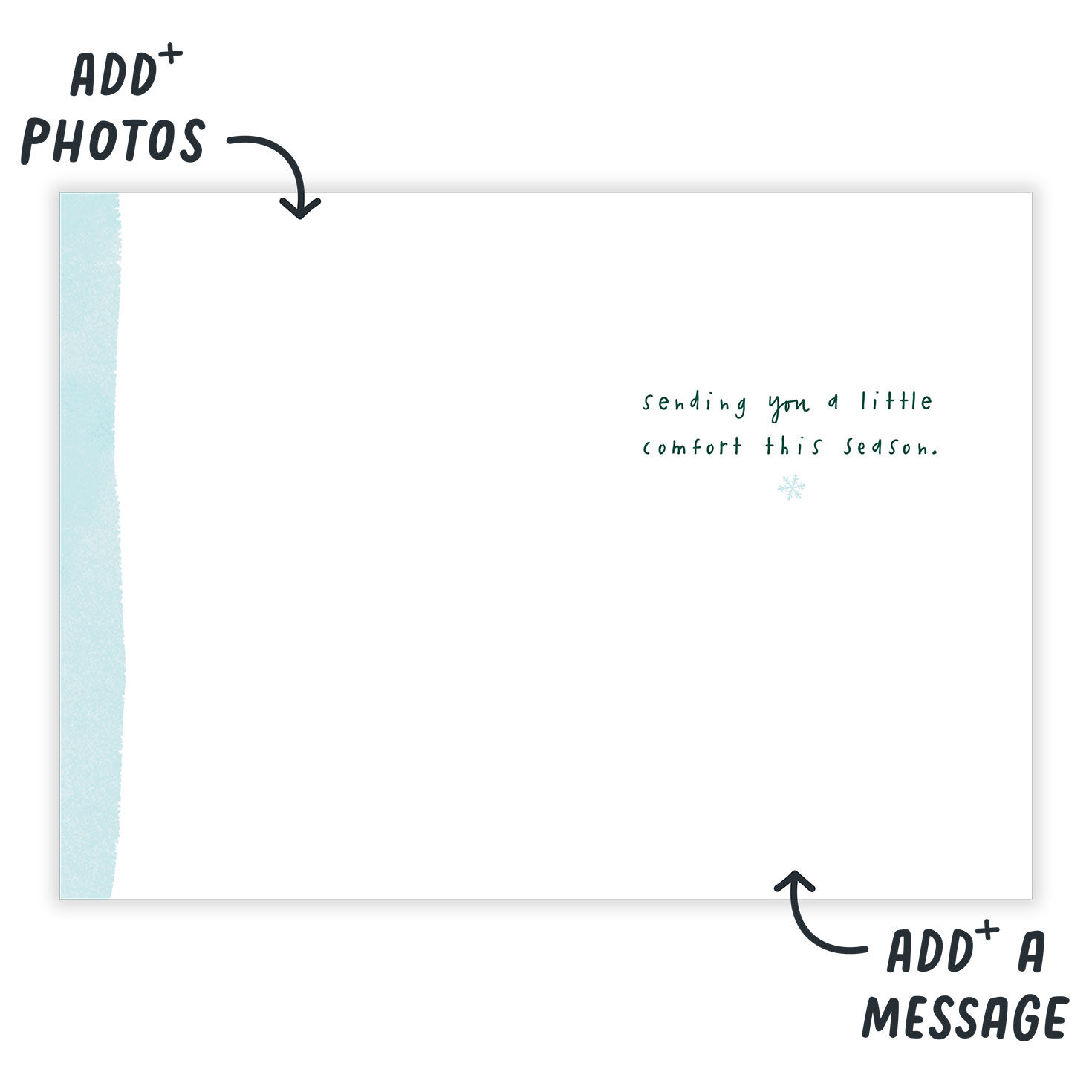 Polar Bear With Present Holiday eCard, , large image number 3