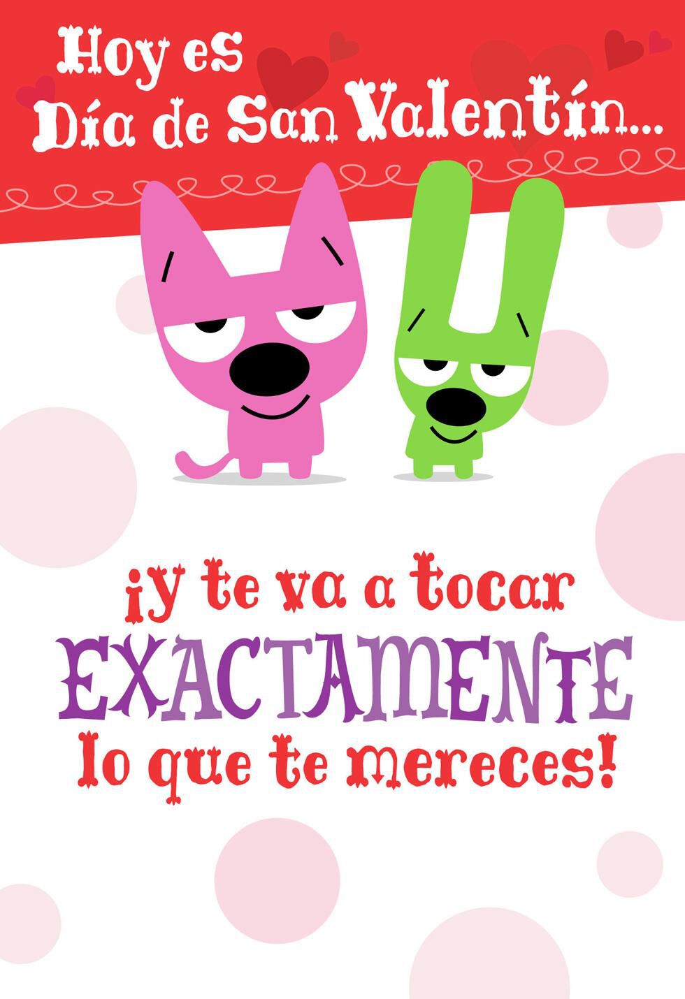 hoops&yoyo™ Smooch Spanish-Language Valentine's Day Card With Sound