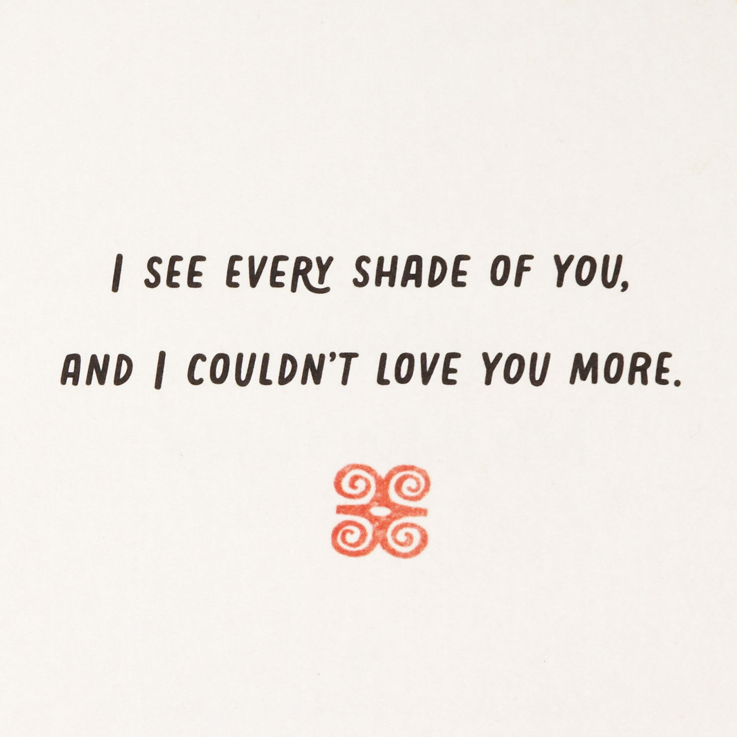 Every Part of You Matters Love Card for only USD 3.99 | Hallmark
