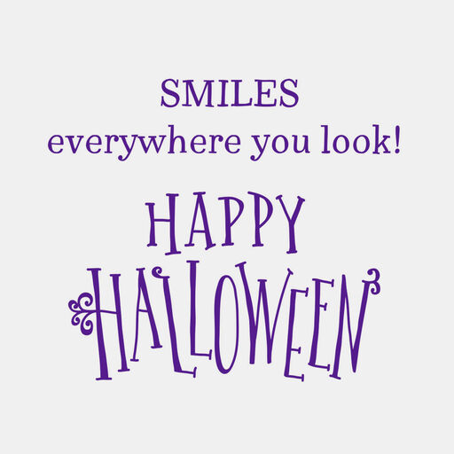 Peanuts® Snoopy and Woodstock With Pumpkins Halloween Card, 