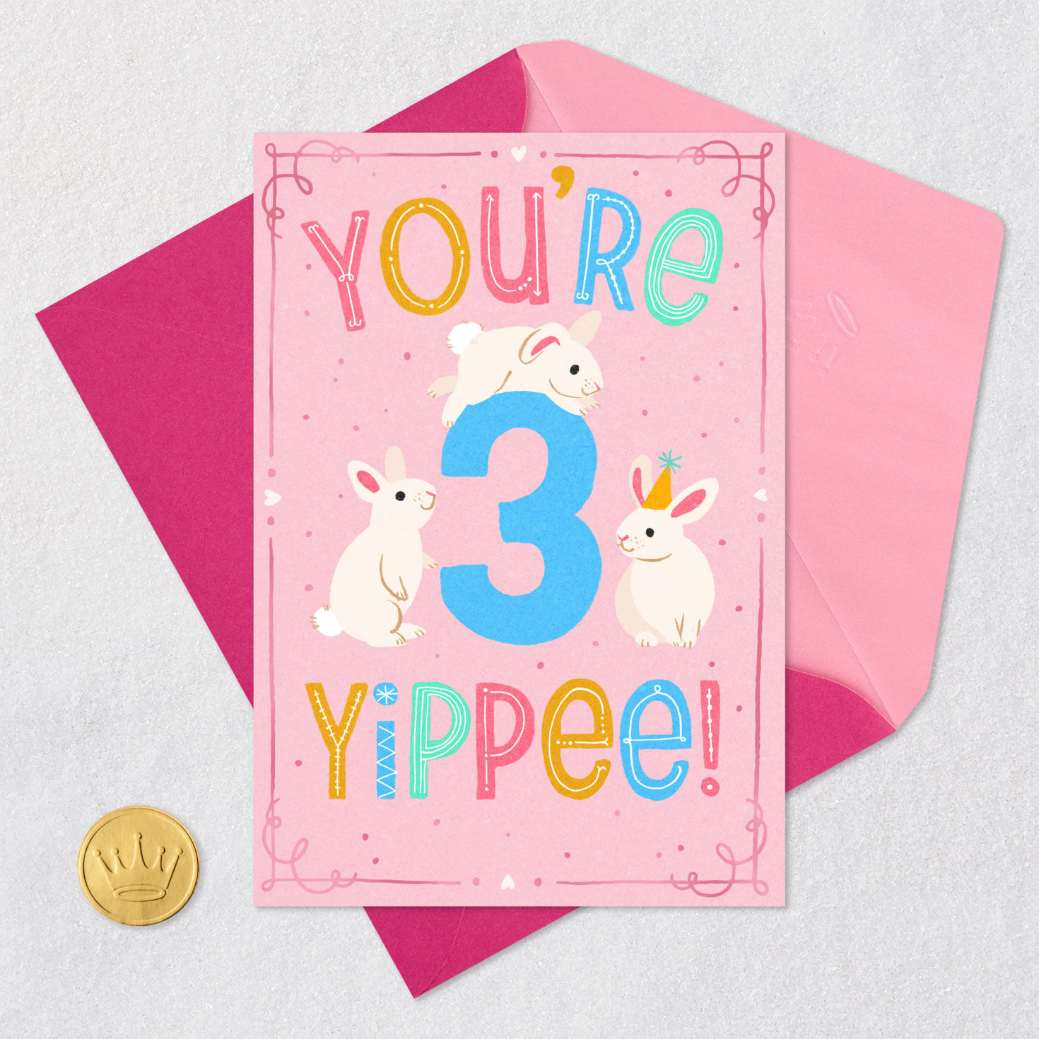 Love Watching You Grow 3rd Birthday Card for only USD 3.99 | Hallmark