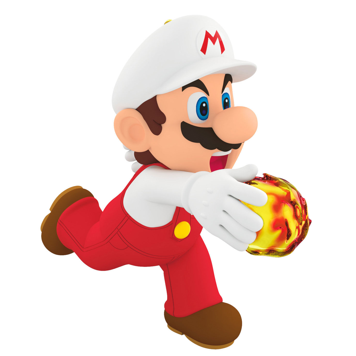 Nintendo Powered Up With Mario Fire Mario Ornament
