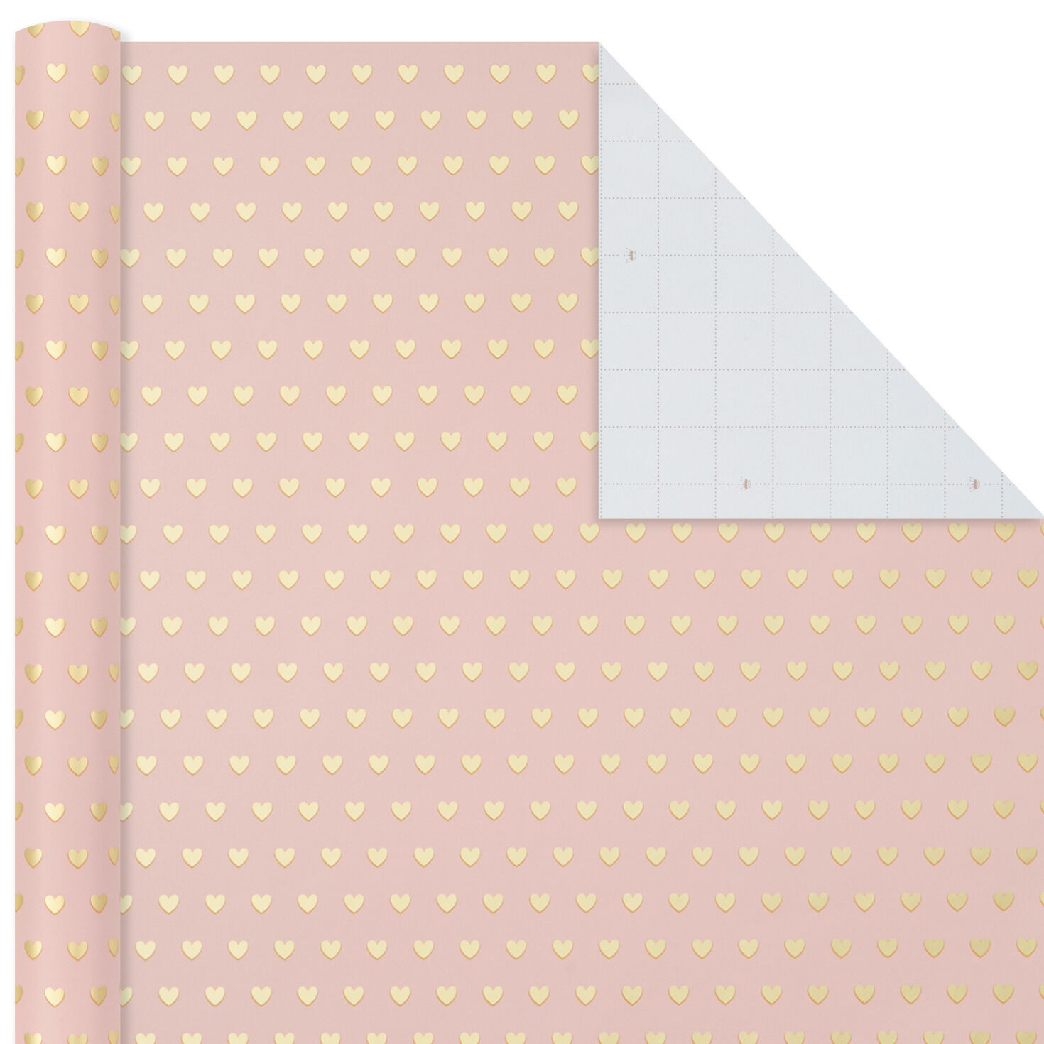 Pink and grey wrapping on sale paper
