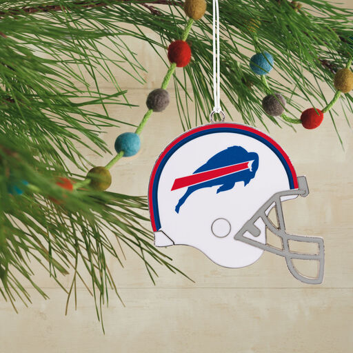 NFL Buffalo Bills Football Helmet Metal Hallmark Ornament, 
