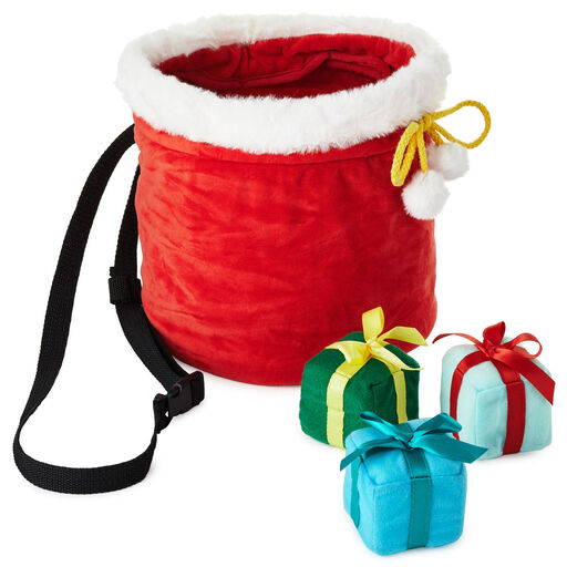 Shake It Up Santa's Sack Bean Bag Toss Game, Set of 4, 
