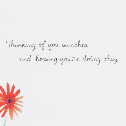 Thinking of You Bunches Get Well Card, 