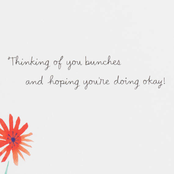 Thinking of You Bunches Get Well Card, , large image number 2