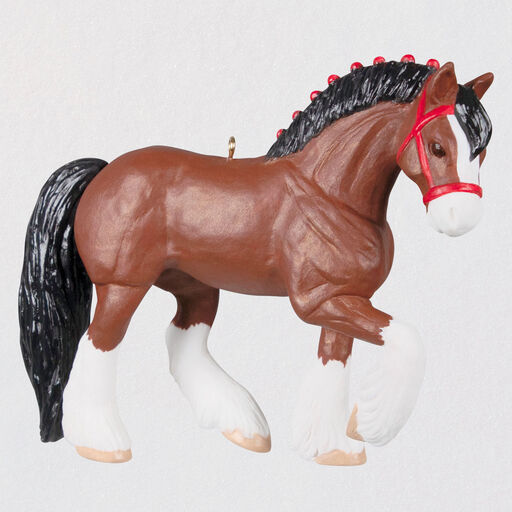 Clydesdale Dream Horse Ornament, 