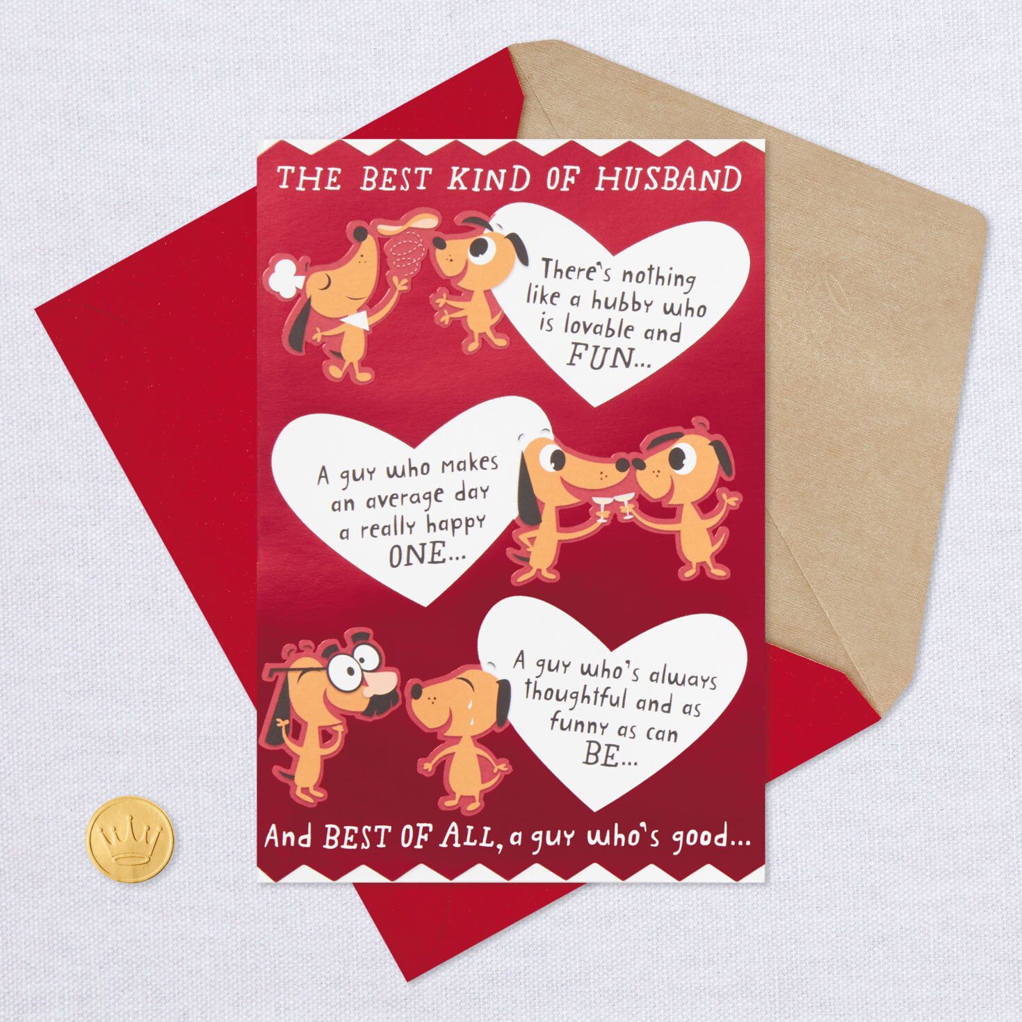 You're the Best Kind of Husband Funny Pop-Up Valentine's Day Card for only USD 3.99 | Hallmark