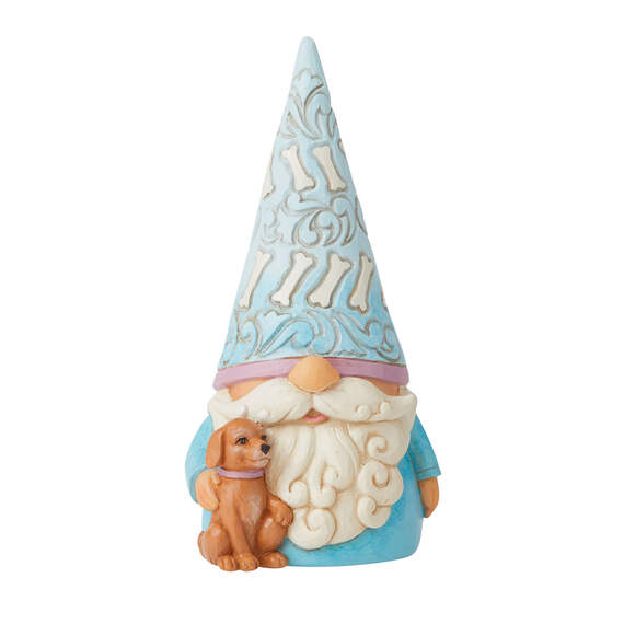 Jim Shore Gnome With Dog Figurine, 5.71"