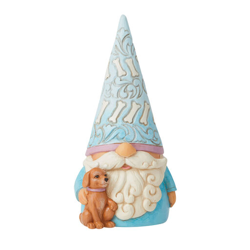 Jim Shore Gnome With Dog Figurine, 5.71", 