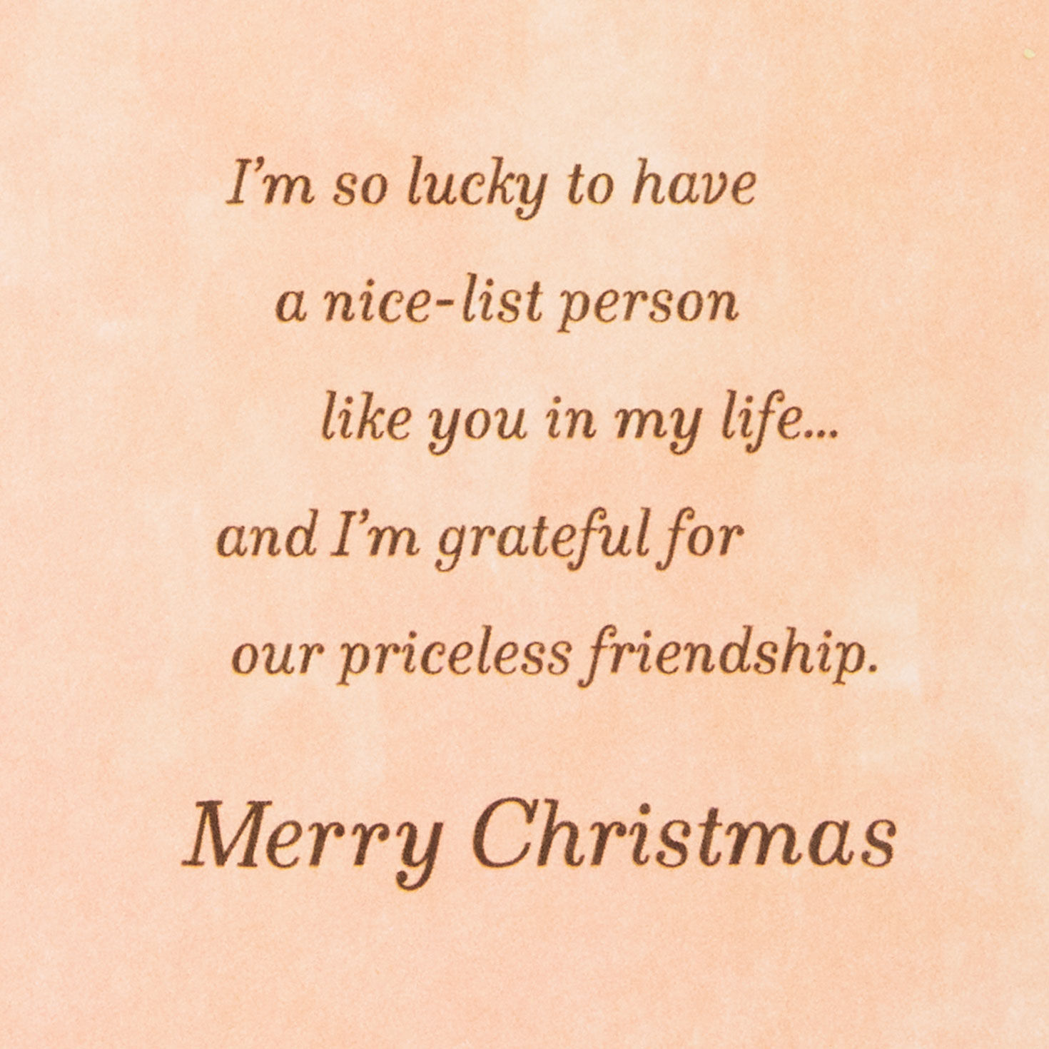 Painted Ornaments Christmas Card for Friend Sentiment image number 2