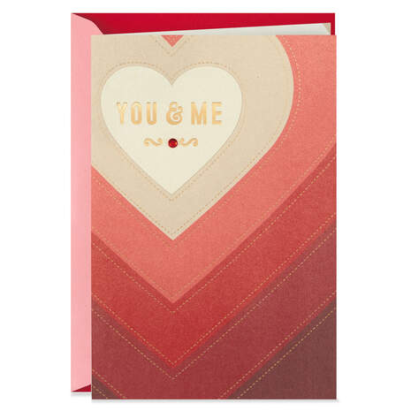 You & Me Valentine's Day Card, , large